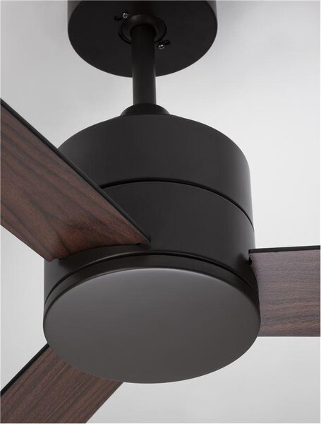 Nova Luce Stropní ventilátor AXEL Barva: Černá