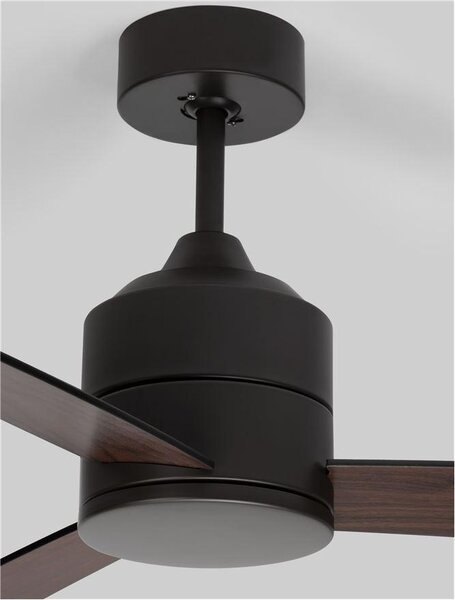 Nova Luce Stropní ventilátor AXEL Barva: Černá
