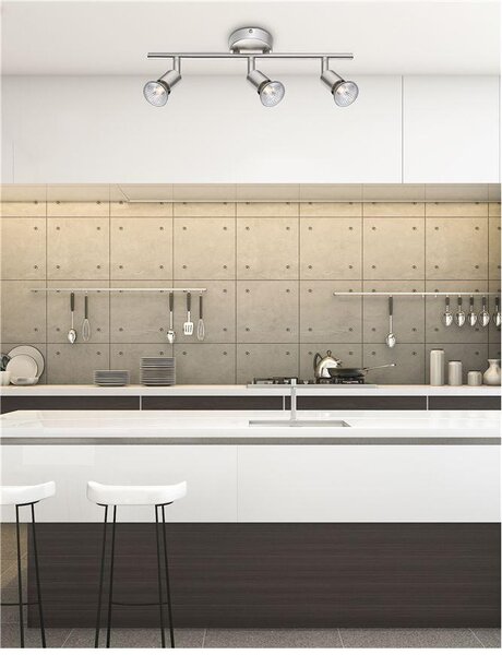 Nova Luce Bodové svítidlo BASE, GU10 3x5W Barva: Bílá