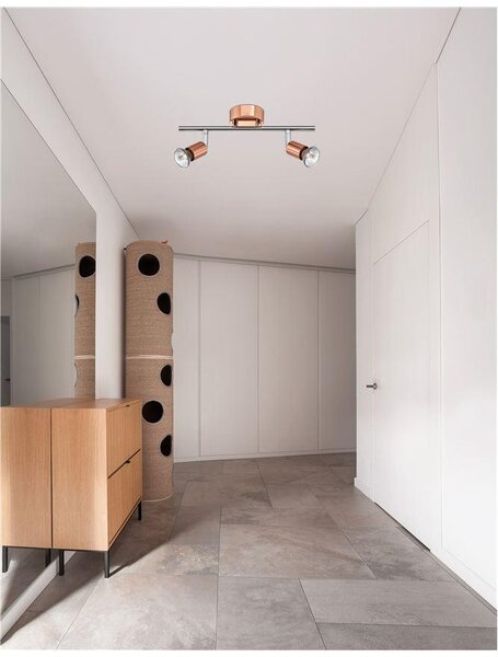 Nova Luce Bodové svítidlo BASE, GU10 2x5W Barva: Bílá
