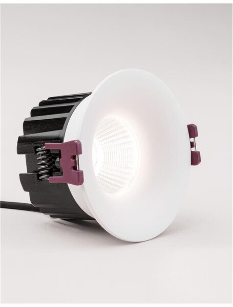 Nova Luce Zapuštěné svítidlo BLADE bílá hliník LED 12W 3000K 38st. IP65 Barva: Černá