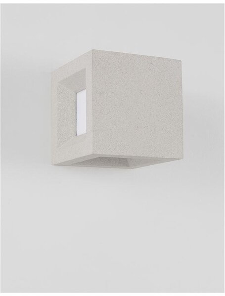 Nova Luce Venkovní nástěnné svítidlo CASTRO, E27 1x12W IP65 Barva: Bílá