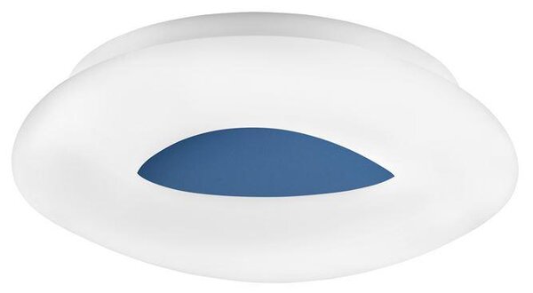 Nova Luce Stropní svítidlo CIA, LED 38W 3000K stmívatelné Barva: Modrá