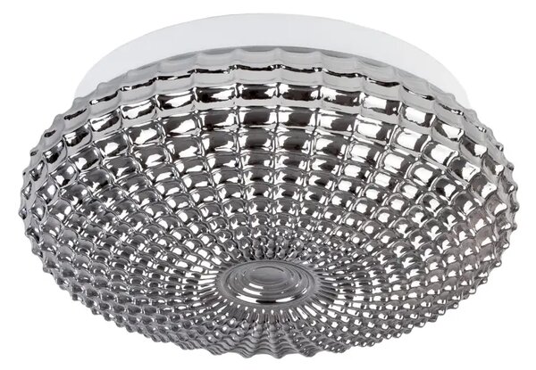 Designové stropní svítidlo Clam 30 chrom