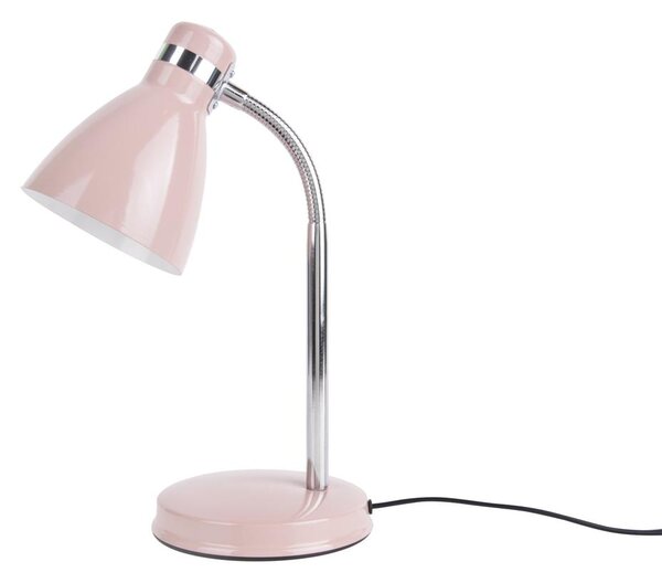 Stolní lampa Study Leitmotiv (Barva - světle růžová, kov)