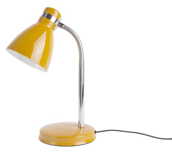 Stolní lampa Study žlutá Leitmotiv (Barva - žlutá, kov)