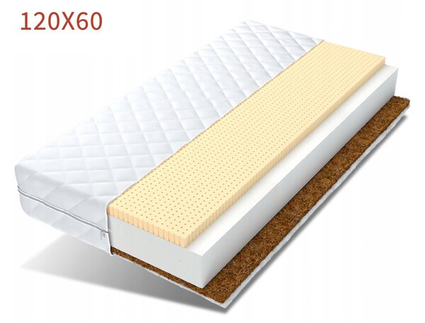 Vulpi Latexovo-kokosová matrace do postele CocoLatex 120x60