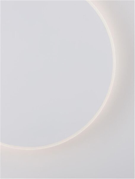 Nova Luce Nástěnné svítidlo CYRCLE, LED 20.5W 3000K Barva: Bílá