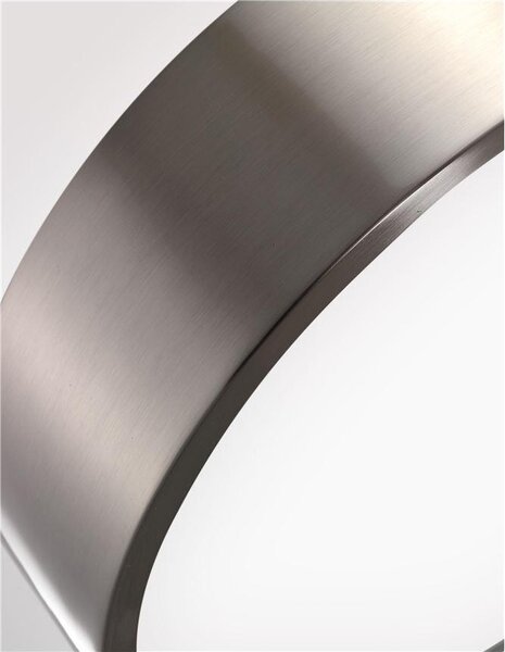 Nova Luce Stropní svítidlo FINEZZA, 45cm, E27 3x12W, provedení nikl Barva: Nikl