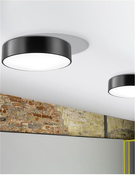 Nova Luce Stropní svítidlo FINEZZA, 50cm, E27 3x12 W Barva: Šedá
