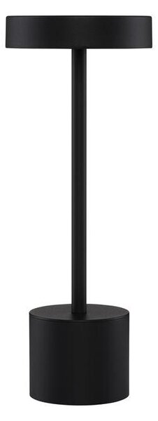 Nova Luce Venkovní stolní lampa FUMO, LED 2W 3000K 163st. IP54 vypínač na těle / USB kabel Barva: Černá