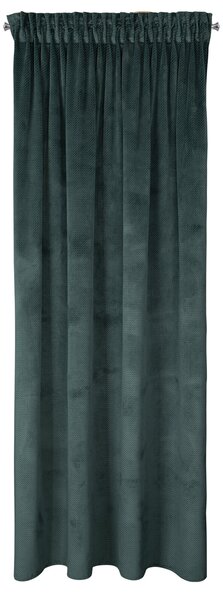 ZATEMŇOVACÍ ZÁVĚS NA PÁSCE ELIZA 140X300 CM TMAVĚMÁTOVÁ