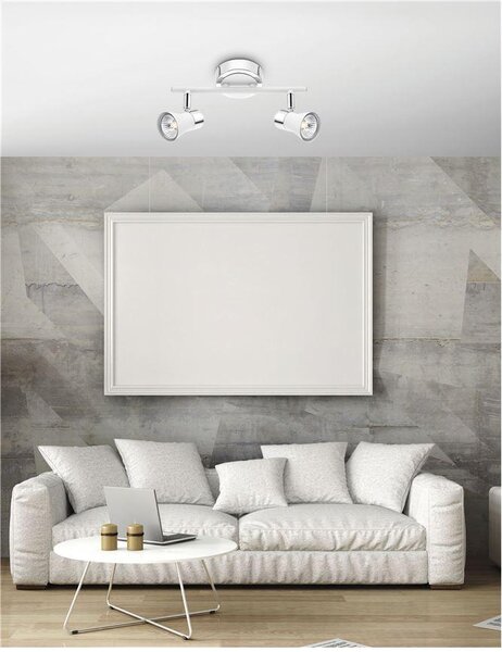 Nova Luce Bodové svítidlo GALERIA, GU10 2x10W Barva: Nikl
