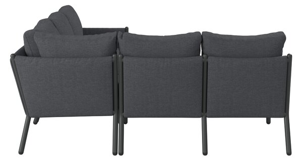 ZAHRADNÍ SEDACÍ SOUPRAVA 3dílné, kov, textil Ambia Garden - Online Only zahradní nábytek, Online Only
