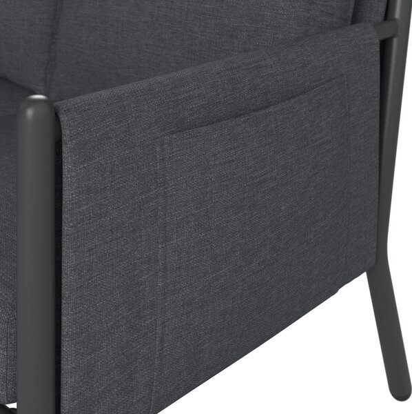 ZAHRADNÍ SEDACÍ SOUPRAVA 3dílné, kov, textil Ambia Garden - Online Only zahradní nábytek, Online Only