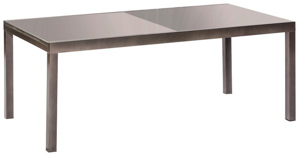 ZAHRADNÍ STŮL, kov, sklo, 150-220/90/75 cm Gardenson - Online Only zahradní nábytek, Online Only