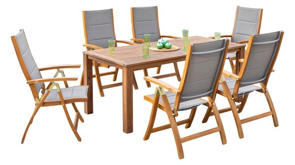 ZAHRADNÍ SESTAVA dřevo, textil Gardenson - Online Only zahradní nábytek, Online Only