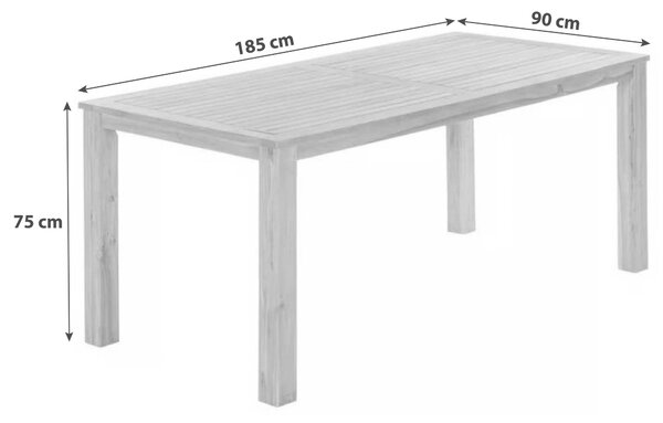 ZAHRADNÍ SESTAVA dřevo, textil Gardenson - Online Only zahradní nábytek, Online Only