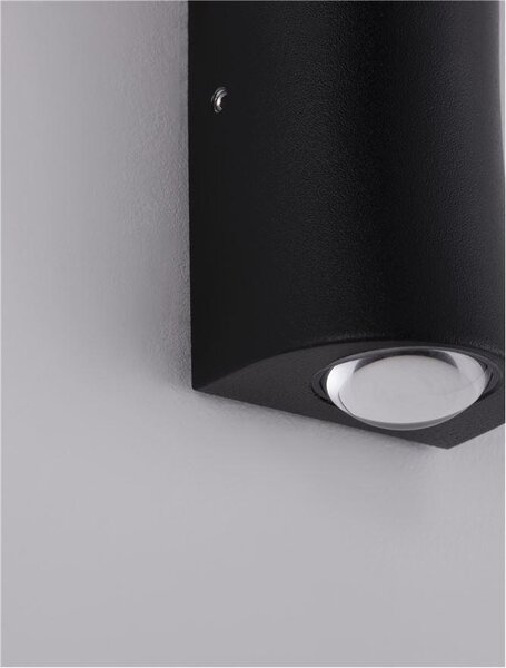 Nova Luce Venkovní nástěnné svítidlo AZAR, LED 2x2W 3000K, IP54