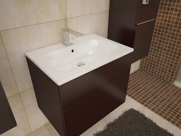 Stolarz koupelnový set PORTO wenge + LED osvětlení NE