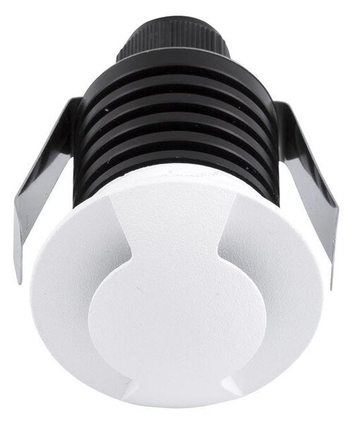 Nova Luce Venkovní zapuštěné svítidlo do země BANG nikl satén hliník LED 1W 3000K IP67, vč. driveru
