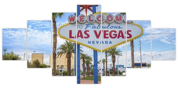 Obraz - Las Vegas (210x100 cm)