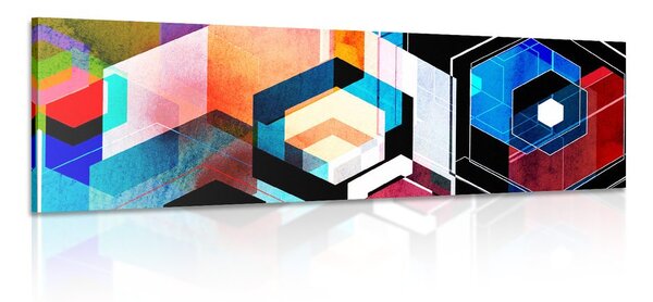 Obraz futuristická geometrie