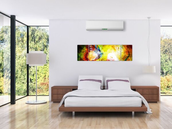 Obraz - Kosmický motýl (170x50 cm)
