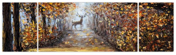 Obraz - Duch lesa (170x50 cm)