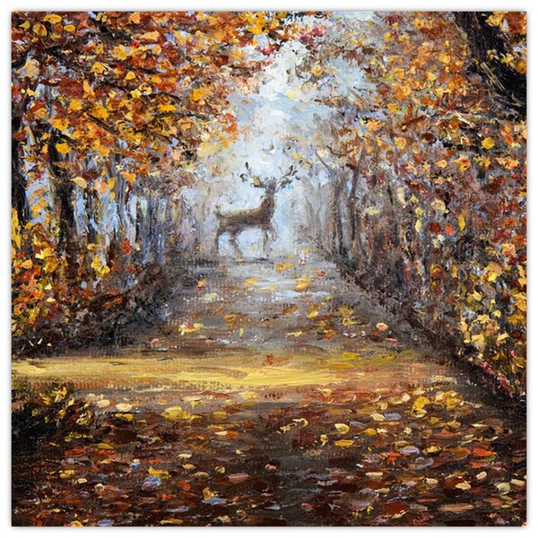 Obraz - Duch lesa (30x30 cm)