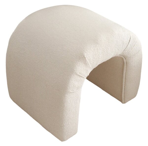 Hanah Home Taburet NU Teddy krémový