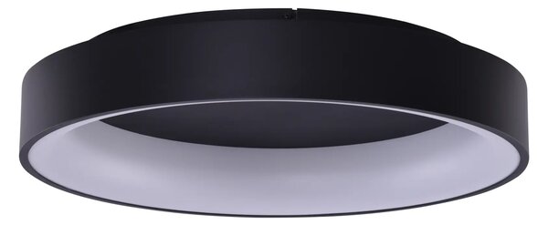 Moderní LED stropní svítidlo Solvent R 45 černé s dálkovým ovladačem