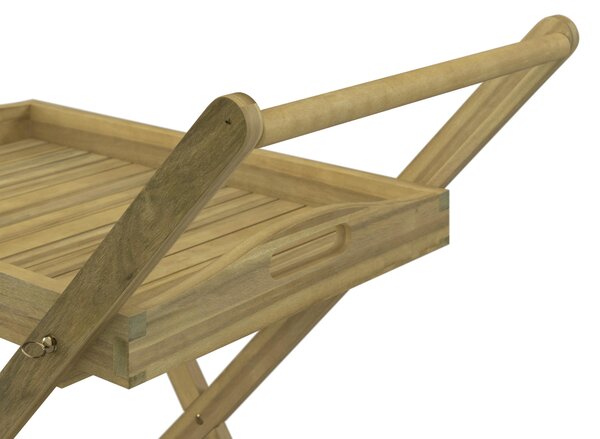 ZAHRADNÍ SERVÍROVACÍ VOZÍK, barvy akácie, 85/90/53 cm Ambia Garden - Online Only zahradní nábytek, Online Only