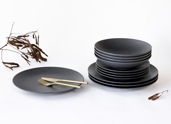 KOMBINOVANÁ SOUPRAVA, 16dílné, kamenina Creatable - Online Only nádobí, Online Only