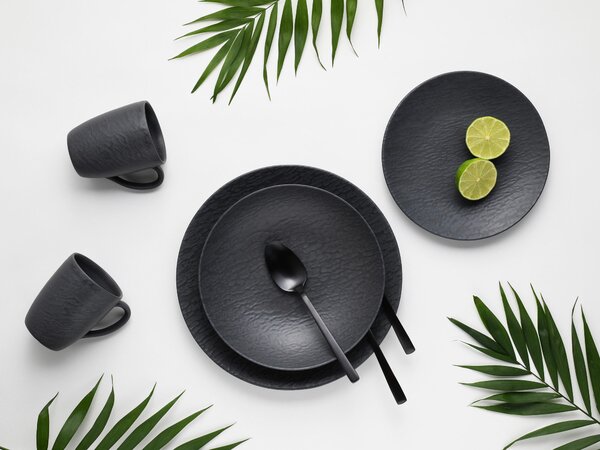KOMBINOVANÁ SOUPRAVA, 16dílné, kamenina Creatable - Online Only nádobí, Online Only