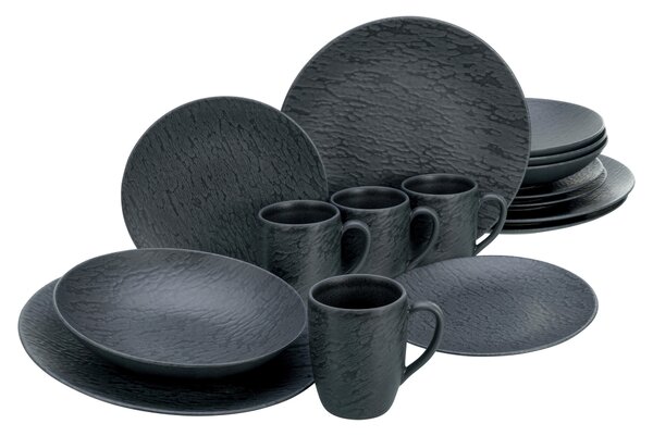 KOMBINOVANÁ SOUPRAVA, 16dílné, kamenina Creatable - Online Only nádobí, Online Only