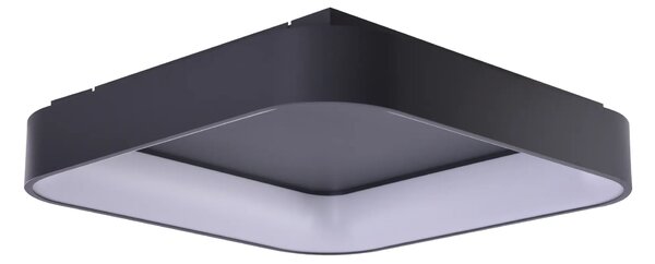 Moderní LED stropní svítidlo Solvent S 80 šedé s dálkovým ovladačem