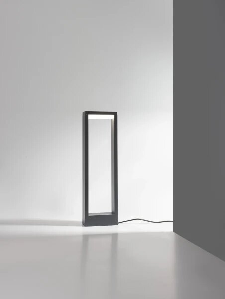 Venkovní LED lampa Bliss – Šedá