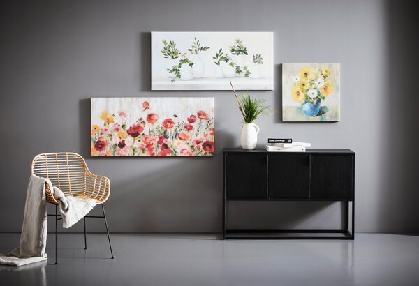 MALBA NA PLÁTNĚ, květiny, 115/55 cm Euroart - Obrazy na plátně