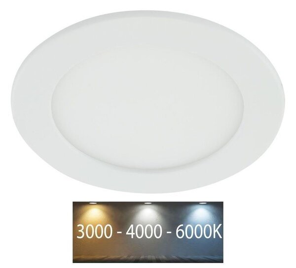 FK technics LED Koupelnové podhledové svítidlo LED/12W/230V 3000/4000/6000K IP44 FK0153