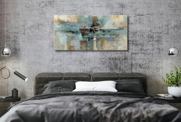 MALBA NA PLÁTNĚ, abstraktní, 115/55 cm Euroart - Obrazy na plátně