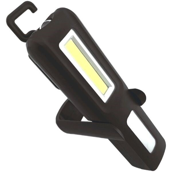 Nabíjecí pracovní LED svítilna 1W + 3W XPE 250lm IP54, černá