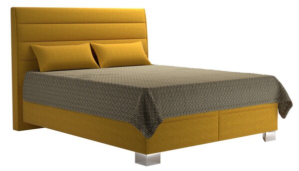 Čalouněná postel BRITANIA 180x200cm látka Alfa Gold