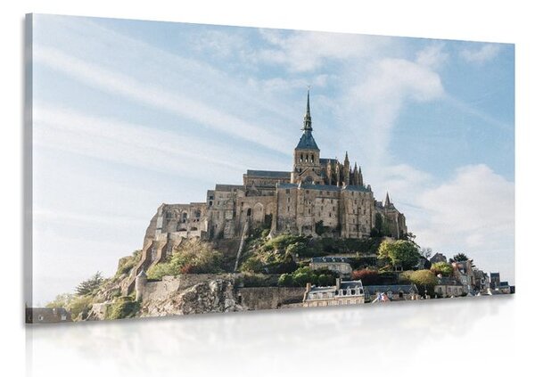 Obraz opatství Mont-Saint-Michel
