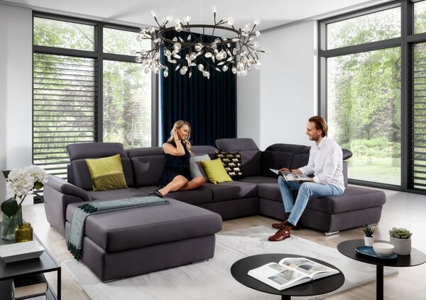 Eltap sedací souprava EVANELL, rozkládací, rohová potahový materiál: basic, roh: levý