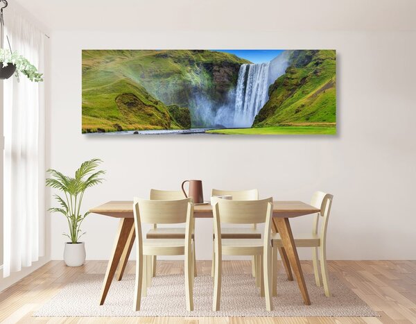 Obraz ikonický vodopád na Islandu