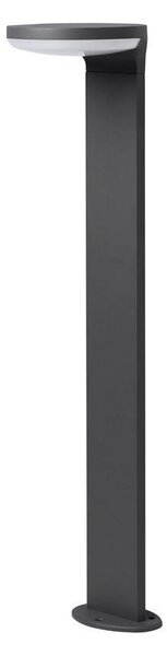 Nova Luce Venkovní sloupkové svítidlo ENZI tmavě šedý hliník akrylový difuzor LED 15W 3000K 180st. IP54