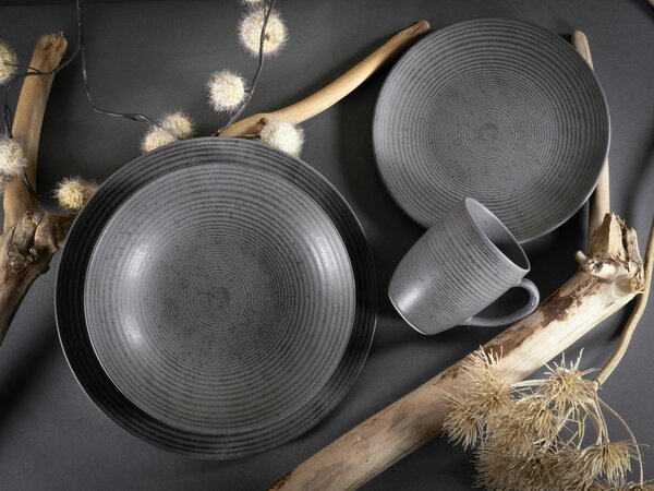 KOMBINOVANÁ SOUPRAVA, 16dílné, kamenina Creatable - Online Only nádobí, Online Only