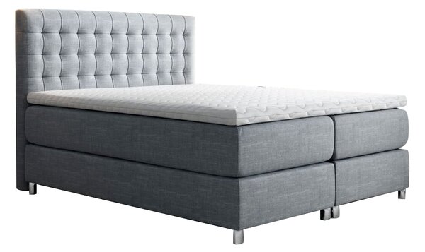 Čalouněná postel PRIMO + topper, 180x200, inari 81