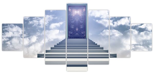 Obraz - Cesta do jiné dimenze (210x100 cm)